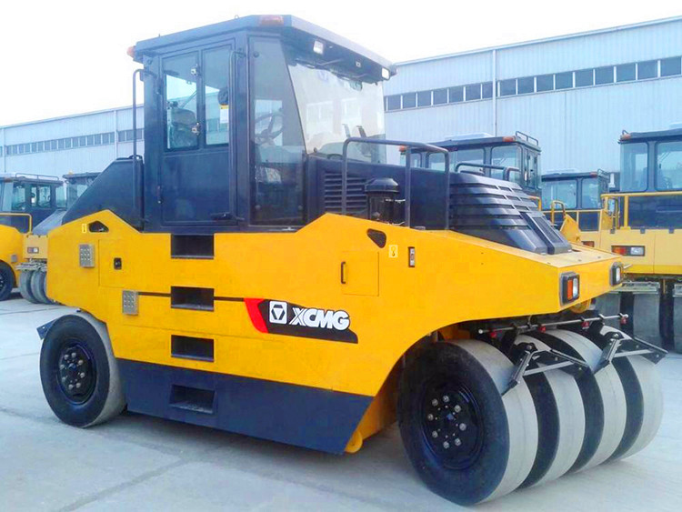 XCMG original factory 16 ton small tyre rollers XP163 China new pneumatic tyre road roller price